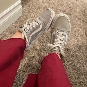 Light Grey Old skool Vans